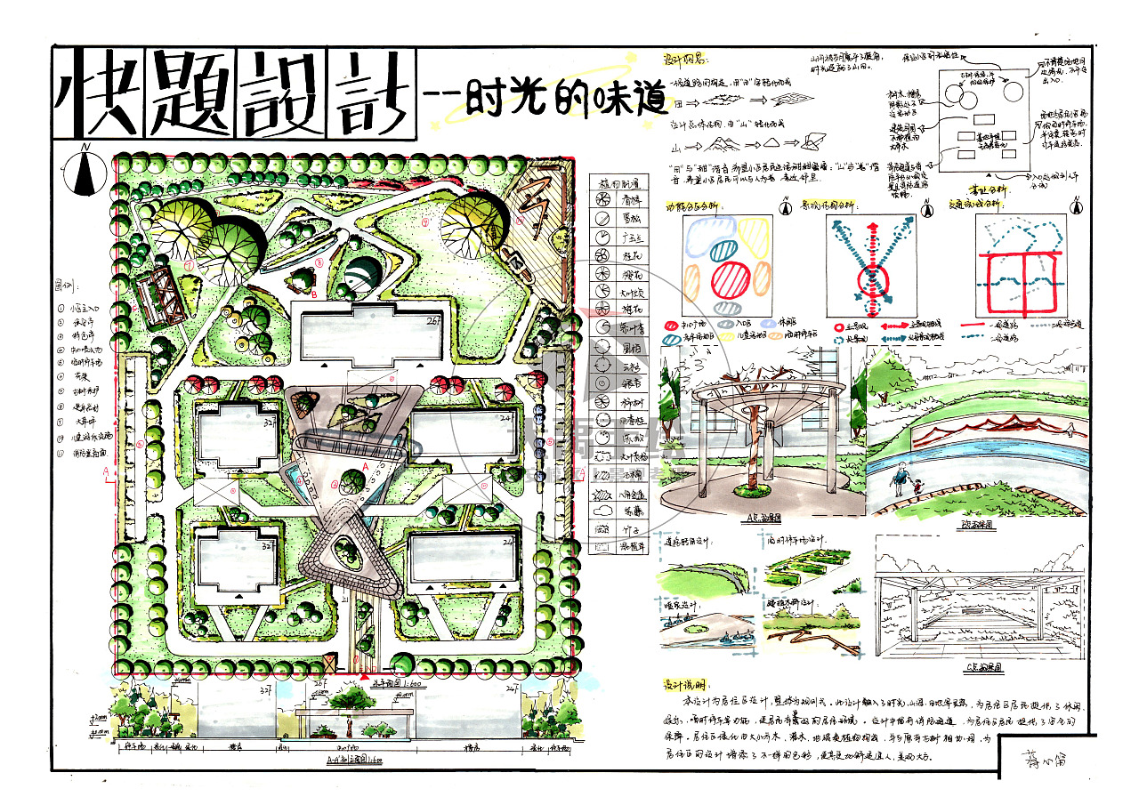 好看的景觀快題設(shè)計大禹 - 站酷(zcool)